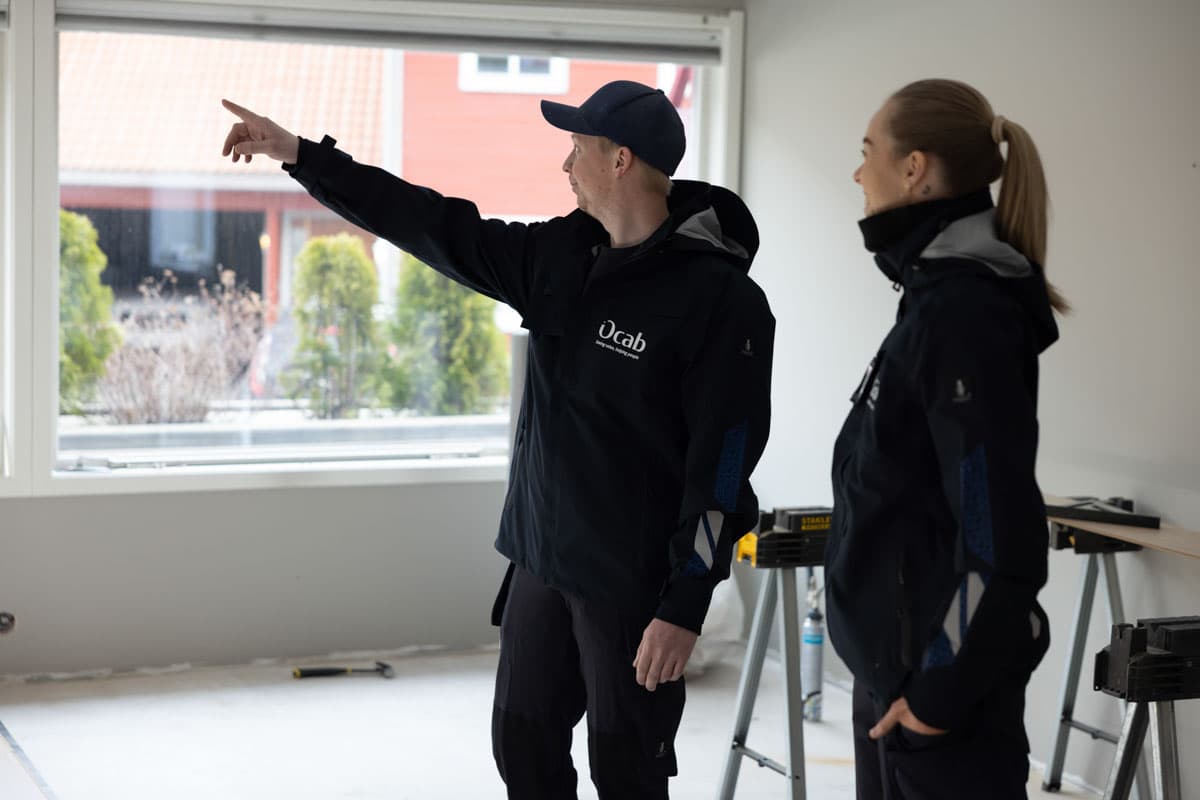 Ansatte i Ocab Ansatte i Ocab på jobb