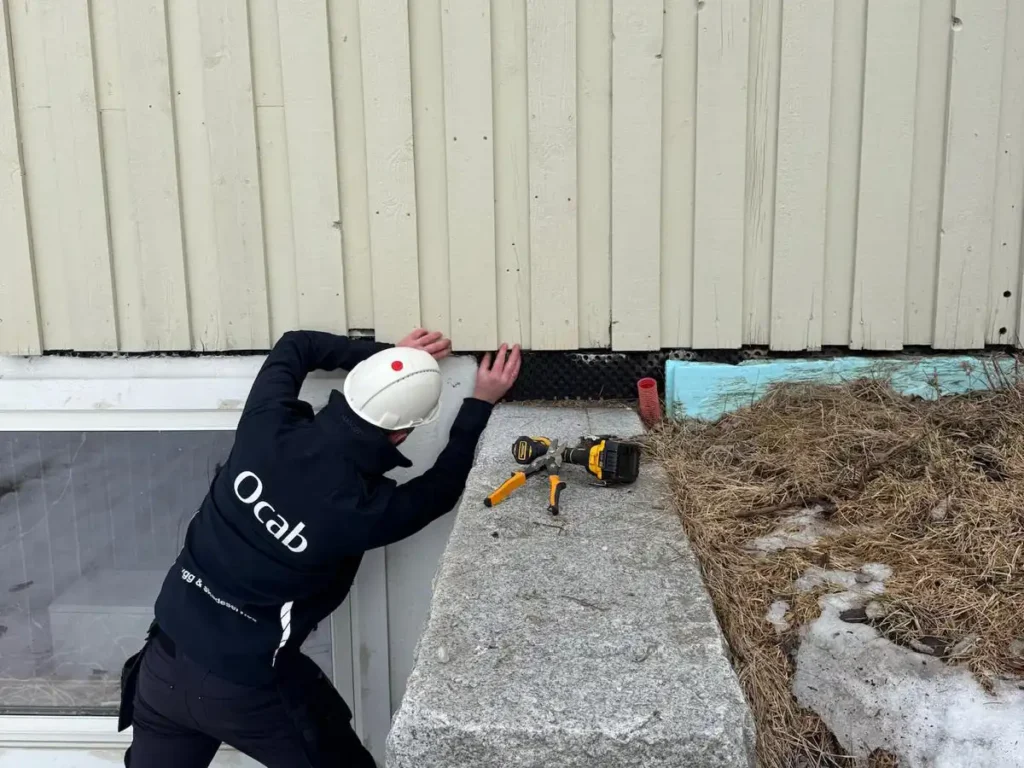 Ocab skadedyrhåndtering, utvendig.